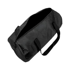 Custom Printed Duffle Gym Bags In Black With Zipper Closure - Premium Polyester Fabric | Premium Signage & Display Printing | Free Design Support | Yalla Printing UAE