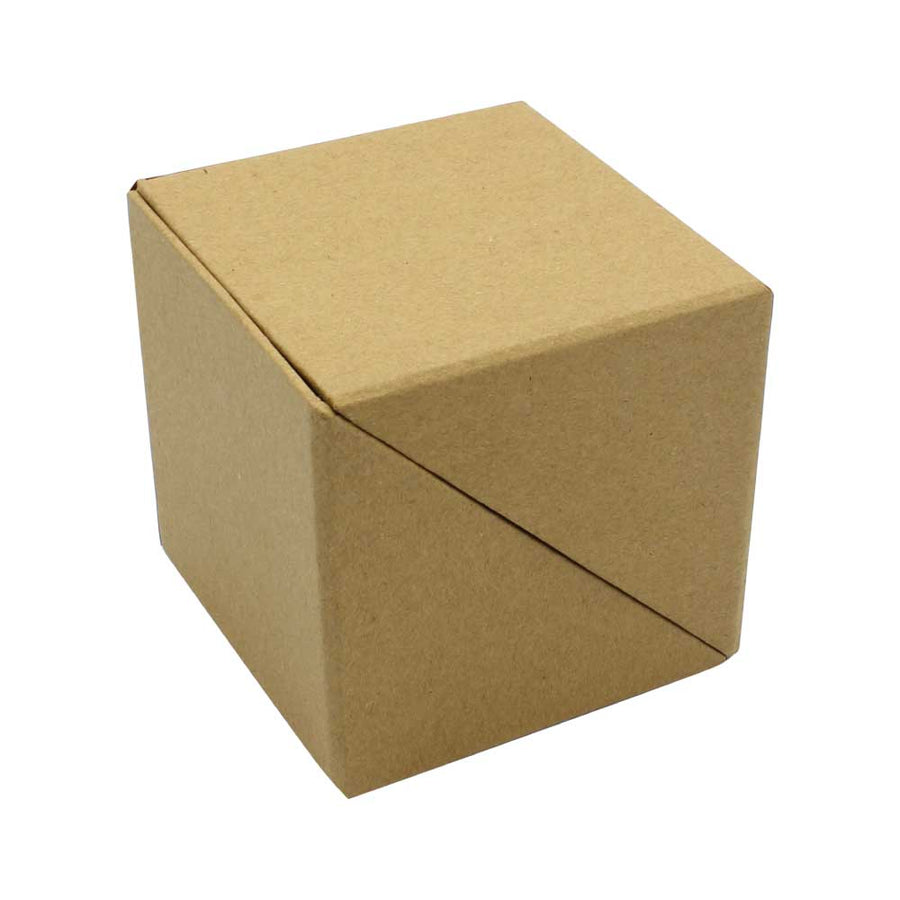 ECO Paper Cube Box | Logo Printed Business Gift – Yalla Printing UAE