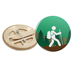 Custom Printed Eco - Friendly Button Badges | Corporate Award & Recognition Gift | UAE Delivery | Yalla Printing UAE