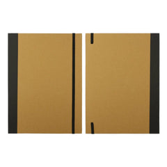 Custom Printed Eco - Friendly A4 Folders With Notepad Sticky Note Pen Card Slots | Logo Branding Corporate Gift | UAE Delivery | Yalla Printing UAE