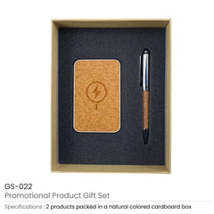 Custom Printed Eco-Friendly Gift Sets GS-022 | Logo Branding Corporate Gift | UAE Delivery | Yalla Printing UAE