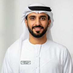 Eid Al Etihad Badges in Metal with Magnet Attachment | Custom Packaging Printing | Free Design Support | Yalla Printing UAE