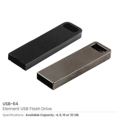 Element USB Flash Drives | Custom Packaging Printing | Free Design Support | Yalla Printing UAE
