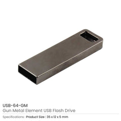 Element USB Flash Drives | Custom Packaging Printing | Free Design Support | Yalla Printing UAE
