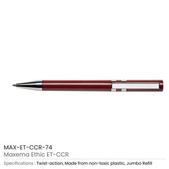 Maxema Ethic Pens | Logo Branding Corporate Gift | UAE Delivery | Yalla Printing UAE