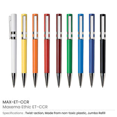 Maxema Ethic Pens | Logo Branding Corporate Gift | UAE Delivery | Yalla Printing UAE