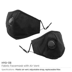 Fabric Face Mask with Air Vent