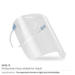 Custom Printed Face Shield Hyg - 11 | Corporate Award & Recognition Gift | UAE Delivery | Yalla Printing UAE