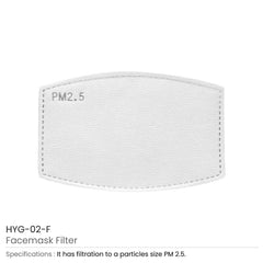Custom Printed Face Mask Filter | Logo Branding Corporate Gift | UAE Delivery | Yalla Printing UAE