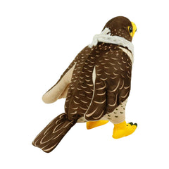Custom Printed Falcon Plush Toys With White Scarf For Branding 22 CM | Logo Branding Corporate Gift | UAE Delivery | Yalla Printing UAE