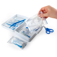 Caps & Headwear – First Aid Kit Set , 16 Essential Items in White Box | Restaurant & Takeaway Branding – Yalla Printing UAE
