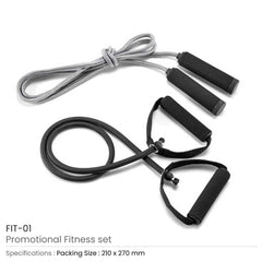 Custom Printed Fitness Sets | Logo Branding Corporate Gift | UAE Delivery | Yalla Printing UAE