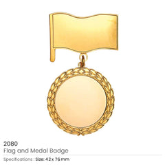 Flag Design Medals | Premium Signage & Display Printing | Free Design Support | Yalla Printing UAE