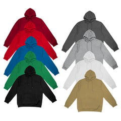 Custom Printed Fleece Hoodies Oversized Pullover In (S To 3Xl) Sizes | Custom Apparel Branding | UAE Delivery | Yalla Printing UAE