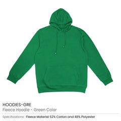 Custom Printed Fleece Hoodies Oversized Pullover In (S To 3Xl) Sizes | Custom Apparel Branding | UAE Delivery | Yalla Printing UAE