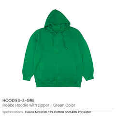 Hoodies & Sweatshirts – Fleece Hoodies with Zipper in (S to 3XL) Sizes | Custom Packaging Printing | Free Design Support | Yalla Printing UAE