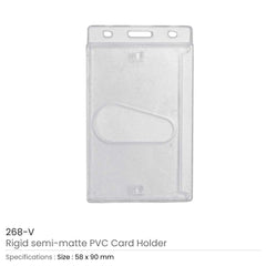 Custom Printed Flexible PVC Id Card Holders | Logo Branding Corporate Gift | UAE Delivery | Yalla Printing UAE