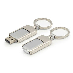 Custom Printed Flip Style Metal USB Flash Drives - Stainless Steel | Logo Branding Corporate Gift | UAE Delivery | Yalla Printing UAE