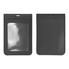 Custom Printed Pu Leather Foldable Id Card Holder With Lace & Hook | Logo Branding Corporate Gift | UAE Delivery | Yalla Printing UAE