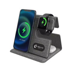 Custom Printed Foldable Wireless Fast Charging Station For Phone Watch Earbuds | Logo Branding Corporate Gift | UAE Delivery | Yalla Printing UAE