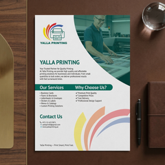 A3 Single-Sided Flyer – High-Impact Full-Color Printing for Promotions | Yalla Printing