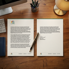 Premium A5 Letterhead Printing UAE – Vibrant Double-Sided Branded Letterheads with Free Design Support | Professional Business Printing | Free Design Support | Yalla Printing UAE