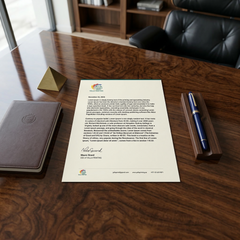 Premium A5 Letterhead Printing UAE – Vibrant Single-Sided Branded Letterheads with Free Design Support | Professional Business Printing | Free Design Support | Yalla Printing UAE