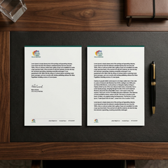 Premium A6 Letterhead Printing UAE – Professional Double-Sided Branded Letterheads with Free Design Support | Professional Business Printing | Free Design Support | Yalla Printing UAE