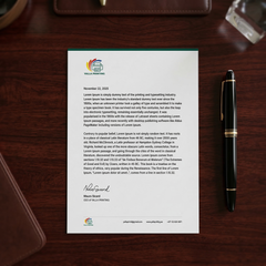 Premium A6 Letterhead Printing UAE – Vibrant Single-Sided Branded Letterheads with Free Design Support | Professional Business Printing | Free Design Support | Yalla Printing UAE