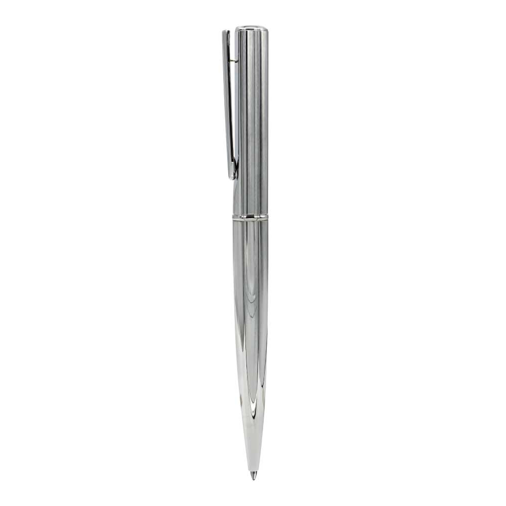 Custom Printed Full Chrome Metal Pens - Stainless Steel | Logo Branding Corporate Gift | UAE Delivery | Yalla Printing UAE