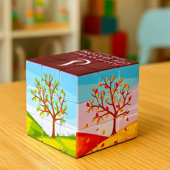 Promotional Rubik's Cube Puzzles White | Restaurant & Takeaway Branding – Yalla Printing UAE