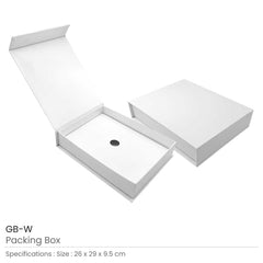 Custom Printed White Gift Sets Packaging Box 16 X 20 CM | Custom Packaging Printing | Free Design Support | Yalla Printing UAE