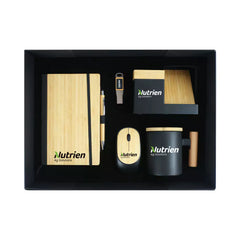 Custom Printed Eco - Friendly Office Gift Sets In Cardboard Box Gs - 015 - Cardboard / Corrugated Board | Custom Packaging Printing | Free Design Support | Yalla Printing UAE