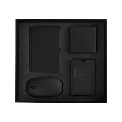 Custom Printed Office Gift Sets In A Black Cardboard Gift Box Gs - 043 - Cardboard / Corrugated Board | Custom Packaging Printing | Free Design Support | Yalla Printing UAE