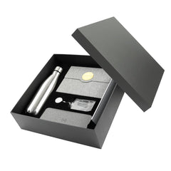 Cork Notebook & Ball Pen Gift Set | Logo Printed Business Gift – Yalla Printing UAE