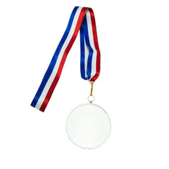 Glass Medals with Ribbon and Box | Custom Packaging Printing | Free Design Support | Yalla Printing UAE