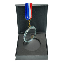 Custom Printed Glass Medals With Ribbon And Box | Exhibitions, Conferences, Corporate Events | Yalla Printing UAE
