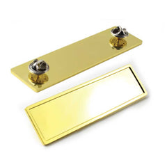 Custom Printed Gold Pin Badges | Corporate Award & Recognition Gift | UAE Delivery | Yalla Printing UAE