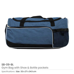 Custom Printed Gym Bags With Shoe And Bottle Pockets | Custom Branded Bag | UAE Delivery | Yalla Printing UAE