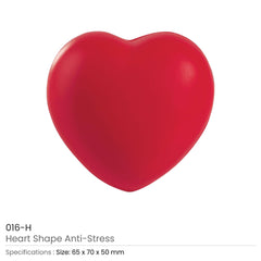 Custom Printed Heart Shaped Anti - Stress Balls | Logo Branding Corporate Gift | UAE Delivery | Yalla Printing UAE
