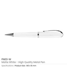 Custom Printed High Quality Metal Pens - Stainless Steel | Logo Branding Corporate Gift | UAE Delivery | Yalla Printing UAE