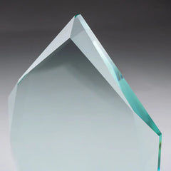 Custom Printed Iceberg Design Crystal Awards With Glass Base | Exhibitions, Conferences, Corporate Events | Yalla Printing UAE