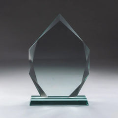 Custom Printed Iceberg Design Crystal Awards With Glass Base | Exhibitions, Conferences, Corporate Events | Yalla Printing UAE