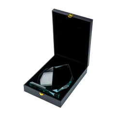 Custom Printed Iceberg Design Crystal Awards With Glass Base | Exhibitions, Conferences, Corporate Events | Yalla Printing UAE
