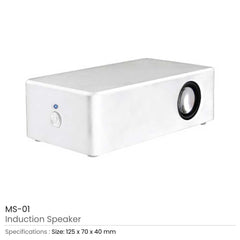 Custom Printed Induction Speakers | Logo Branding Corporate Gift | UAE Delivery | Yalla Printing UAE