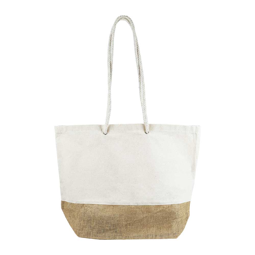Custom Printed Juco Tote Beach Bags 56 X 44 X 50 CM - Cotton Fabric | Custom Branded Bag | UAE Delivery | Yalla Printing UAE