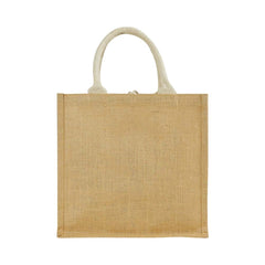 Custom Printed Eco - Friendly Jute Bags With Front Cotton Pocket & Button Closure - Cotton Fabric | Exhibitions, Conferences, Corporate Events | Yalla Printing UAE