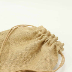 Custom Printed Jute Drawstring Pouches In A4 And A5 Size | Custom Branded Bag | UAE Delivery | Yalla Printing UAE