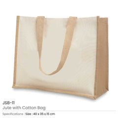 Custom Printed Jute And Cotton Bags - Cotton Fabric | Exhibitions, Conferences, Corporate Events | Yalla Printing UAE