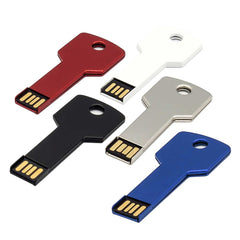 Custom Printed Key Shaped USB Flash Drives | Logo Branding Corporate Gift | UAE Delivery | Yalla Printing UAE